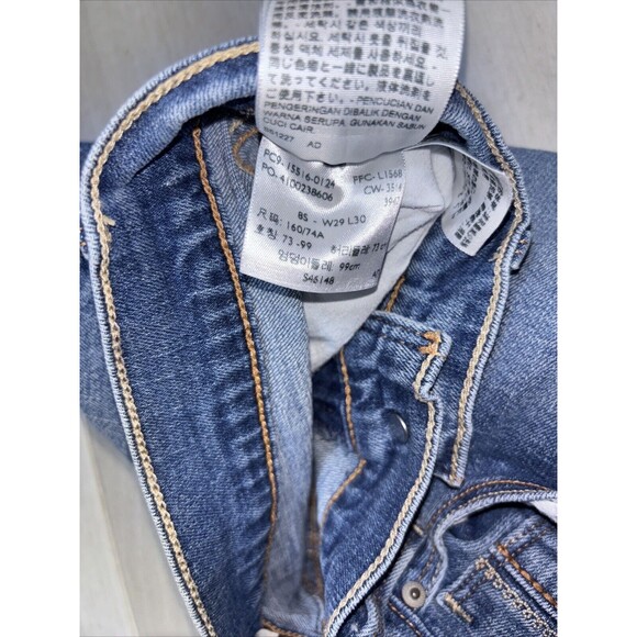 Levis 515 Womens Bootcut Stretch Denim Blue Jeans Size 8 S (30X29) Cowgirl Boho - Picture 4 of 9